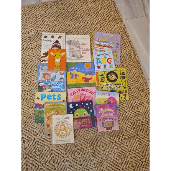 16 Childrens Books Kids Picture Bed Time Story Paperback Bundle Lot - Picture 1 of 16